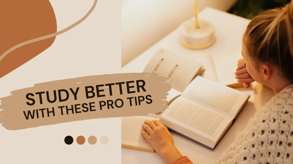 productive study space tips for back to school